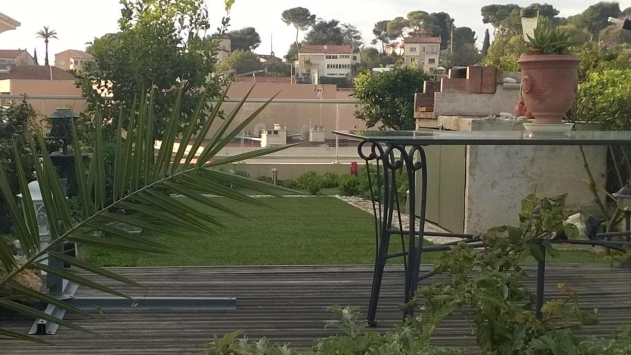 Ferienwohnung Jardin D'Azur proche mer Cagnes-sur-Mer Exterior foto